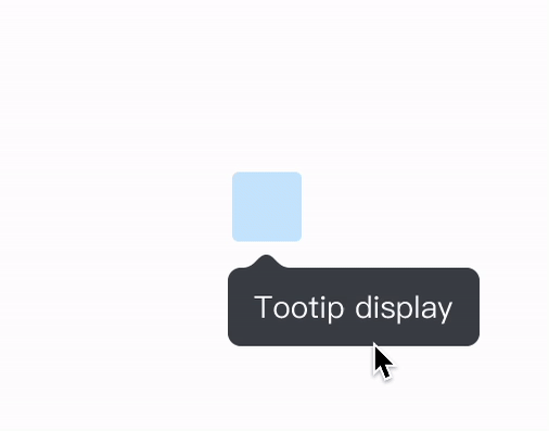 A tooltip appearing on hover